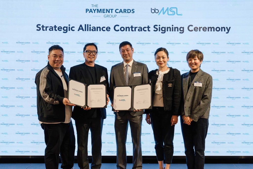 The Payment Cards Group Limited and Black Bear Merchant Services Limited Strategic Alliance Contract Signing Ceremony
